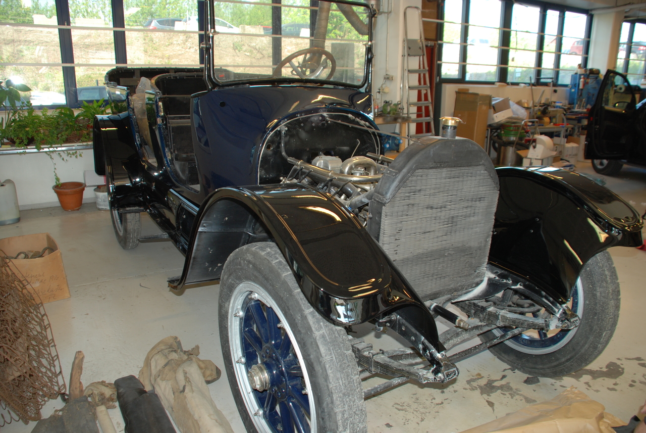 Cadillacen i verkstedet