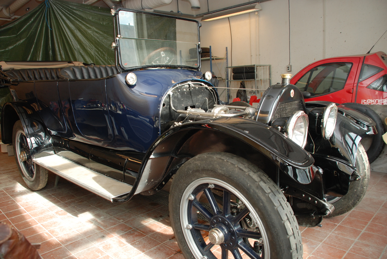 Cadillacen i verkstedet