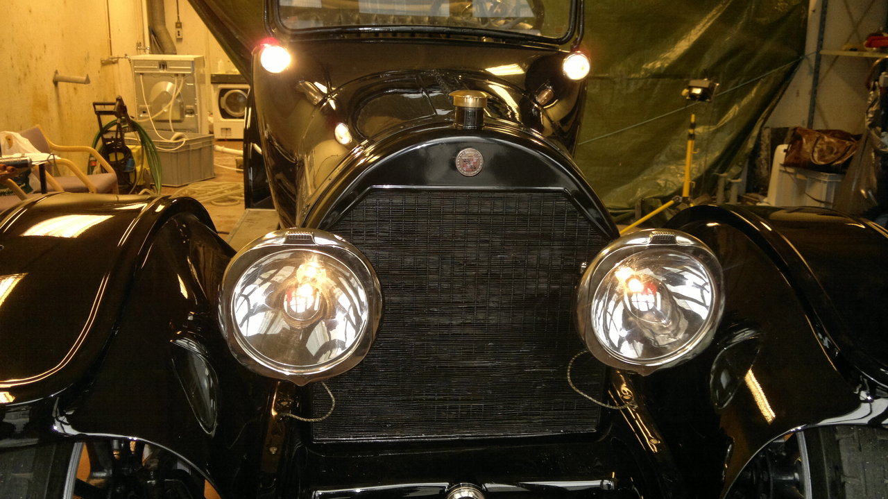 Cadillacen sett forfra